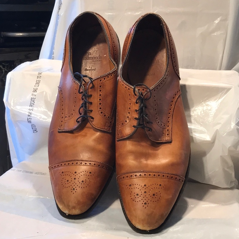 Shoes Male Big and Tall ALLEN EDMONDS Size 17